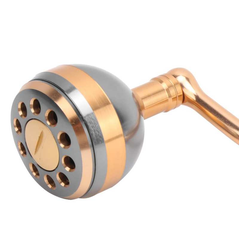 Horgász orsó fogantyú alumínium ötvözet pergető orsó fogantyú lengőkar horgászfelszerelés markolat pergető kerék tartozékhoz