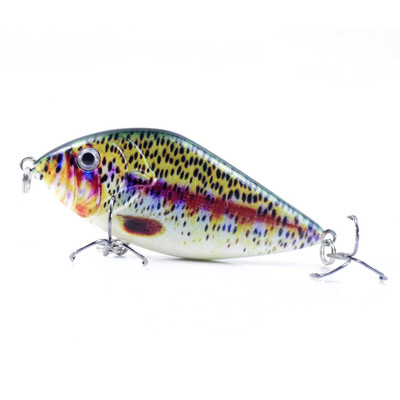 9,5 cm 10 g Minnow kalapüügi landid kunstlik kõva ujumispeibutis ujuv lant magevee merehaugi püügisööt