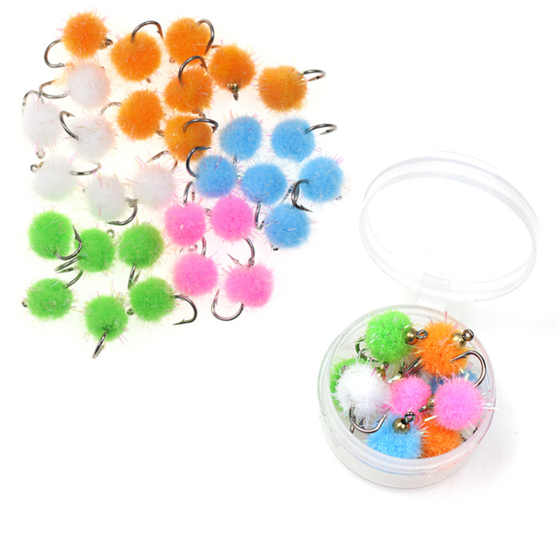 Vampfly 10 db/csomag 12# sárgaréz gyöngyfej Mirco Egg Fly Nymph Wet gyorsan süllyedő légypisztráng char Grayling légyhalász csali