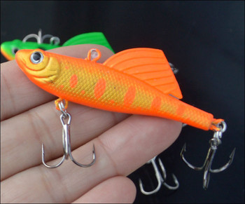 1 τεμ/παρτίδα Fishing Lure 3D Eyes Floating Minnow Aritificial Laser Wobblers 6,5cm 16,5g Crankbait Σκληρό πλαστικό εργαλείο ψαρέματος Pesca