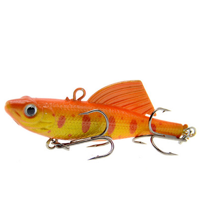 1 db/tétel Horgászcsali 3D Eyes Floating Minnow mesterséges lézeres wobblerek 6,5 cm 16,5 g Crankbait kemény műanyag horgászfelszerelés Pesca