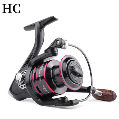 Žvejybos ritė 500-7000 spiningo ritė 10KG maksimalus tempimas su metaliniu atsarginiu ritė Jūros vandens ritė Žvejybos priedai Karpių ritė