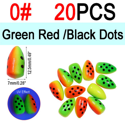 ICERIO 20 tk Ovaalsed kuulivahuga ujukpoid Merevesi lendkalapüügiks Löögiindikaator Pompano platvormid Forelli platvormid Walleye platvormid