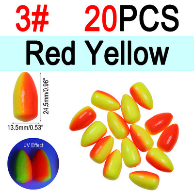 ICERIO 20 tk Ovaalsed kuulivahuga ujukpoid Merevesi lendkalapüügiks Löögiindikaator Pompano platvormid Forelli platvormid Walleye platvormid