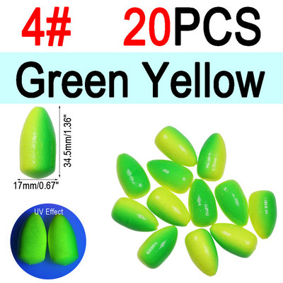 ICERIO 20 tk Ovaalsed kuulivahuga ujukpoid Merevesi lendkalapüügiks Löögiindikaator Pompano platvormid Forelli platvormid Walleye platvormid