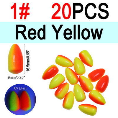 ICERIO 20 tk Ovaalsed kuulivahuga ujukpoid Merevesi lendkalapüügiks Löögiindikaator Pompano platvormid Forelli platvormid Walleye platvormid