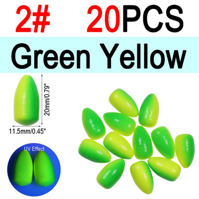 ICERIO 20 tk Ovaalsed kuulivahuga ujukpoid Merevesi lendkalapüügiks Löögiindikaator Pompano platvormid Forelli platvormid Walleye platvormid