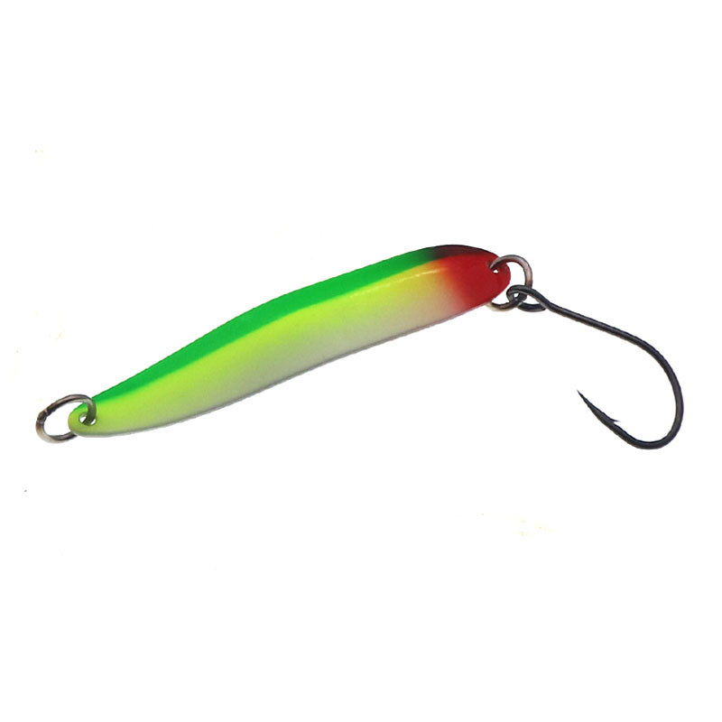 Φωτεινό μεταλλικό κουτάλι 13g Σκληρά δολώματα Spinner Bait Ψάρεμα Κουτάλια Lure With Single Hook Jigging Fishing Lures