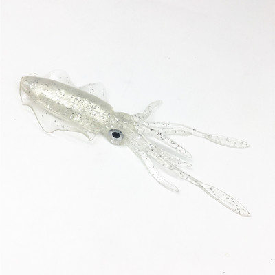 2τμχ*10/12/15cm Glow Fishing Φωτεινό Octopus UV Squid Soft Lure Pesca Sea Fishing wobbler Bait Squid Jigs Fishing Tuna Lure