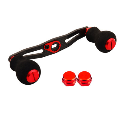 JITAI 7*4/8*5MM Дръжка с дупки Черни EVA копчета за макари за замятане на стръв Карбонови макари за риболов Рокерни винтове DTY Аксесоари Инструменти