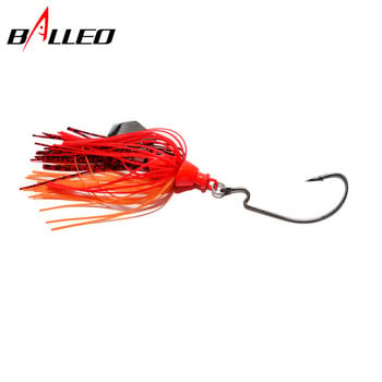 13g/16g/19g Fishing Lure Spinner Bait Wobbler Buzzbait Chatte Bait Τεχνητό καουτσούκ Φούστα Chatter δόλωμα για μπάσο