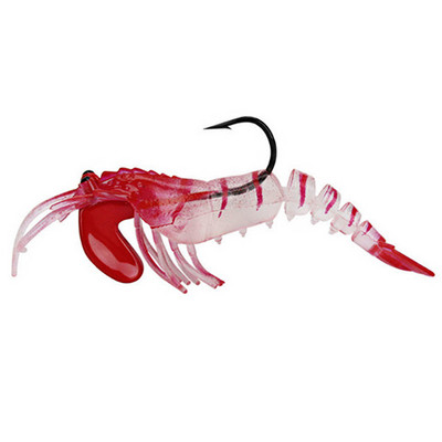 1db Garnéla lágy szilikon mesterséges csalik horgászcsalikhoz Kiegészítők Jig Lead Garnélarák Garnéla ponty Pesca Craws Sósvízi keszeg