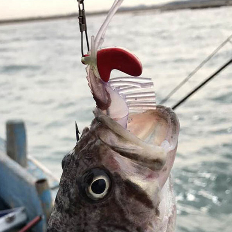 1db Garnéla lágy szilikon mesterséges csalik horgászcsalikhoz Kiegészítők Jig Lead Garnélarák Garnéla ponty Pesca Craws Sósvízi keszeg