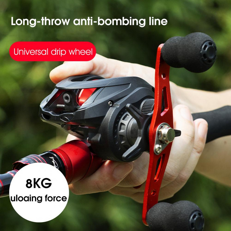 Naudingas meškerės ritės greitaeigis, atsparus nusidėvėjimui, ilgaamžis, skirtas vandens lašų ratas