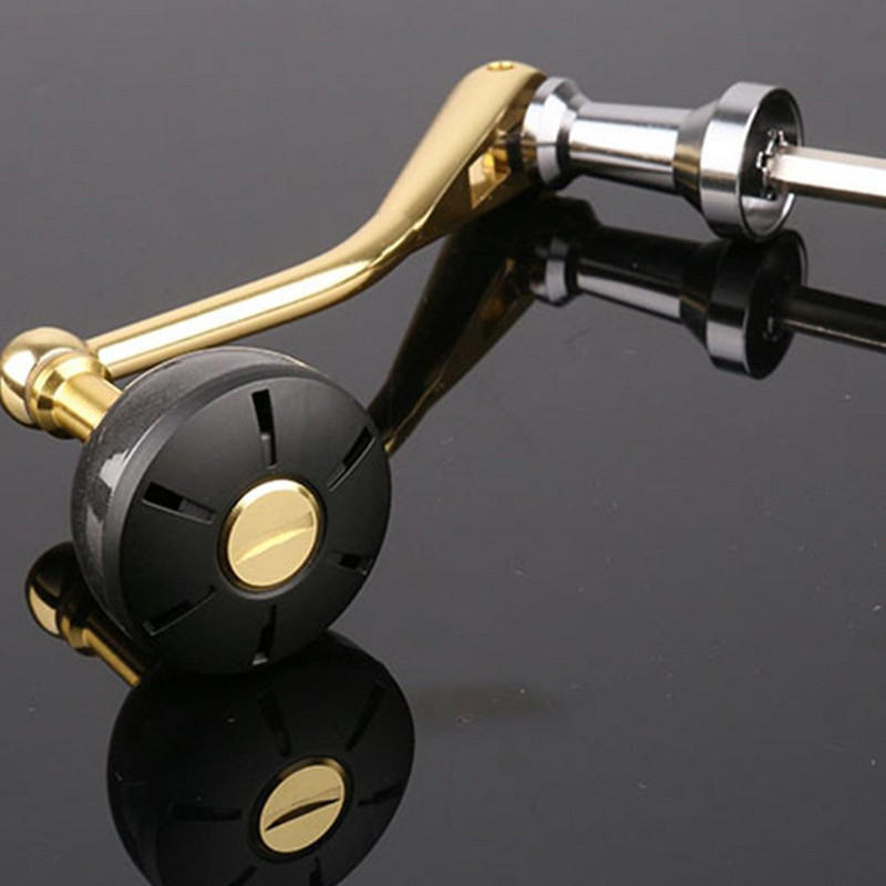 Χειρολαβή τροχού ψαρέματος CNC μεταλλικό πτυσσόμενο βραχίονα τροχού ψαρέματος DIY Αντικατάσταση λαβής