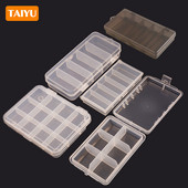 TAIYU pārnēsājamo makšķerēšanas piederumu kaste Mini glabāšanas futrālis Jig Lure karotei Bait Hook Tool Aksesuāri karpu Mušu makšķerēšanas organizatora kaste