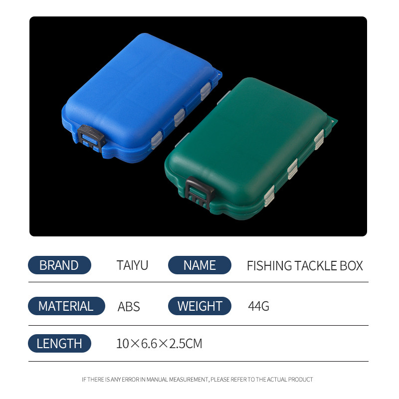TAIYU kaasaskantav kalastustarvete kast 10 lahtriga mini hoiukohver karpkala õngekonksu tarvikud peibutis lusikassööda tööriista kaitsekarp