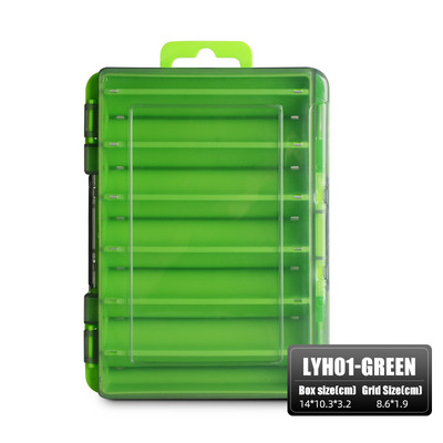 MEREDITH Patogi šoninė žvejybos reikmenų dėžė 12 skyrių jauko masalų kabliukų laikymo dėžutė Žvejybos priedai plastikinis laikymo dėklas