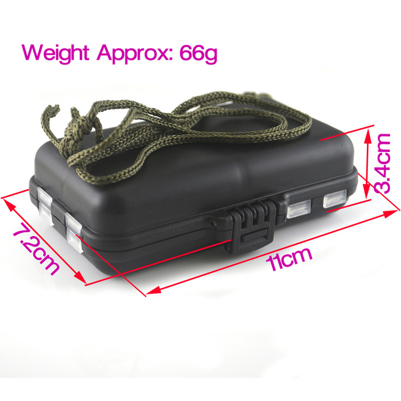 MNFT 1tk kahekihiline kärbsepüügikarp 9 sektsiooniga konks Minnow Popper Spinner söödatööriistade tarvikud kalastustarvete kast