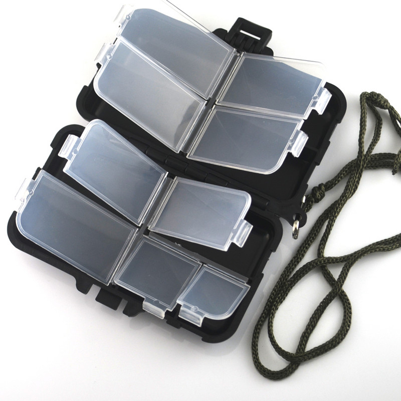 MNFT 1tk kahekihiline kärbsepüügikarp 9 sektsiooniga konks Minnow Popper Spinner söödatööriistade tarvikud kalastustarvete kast