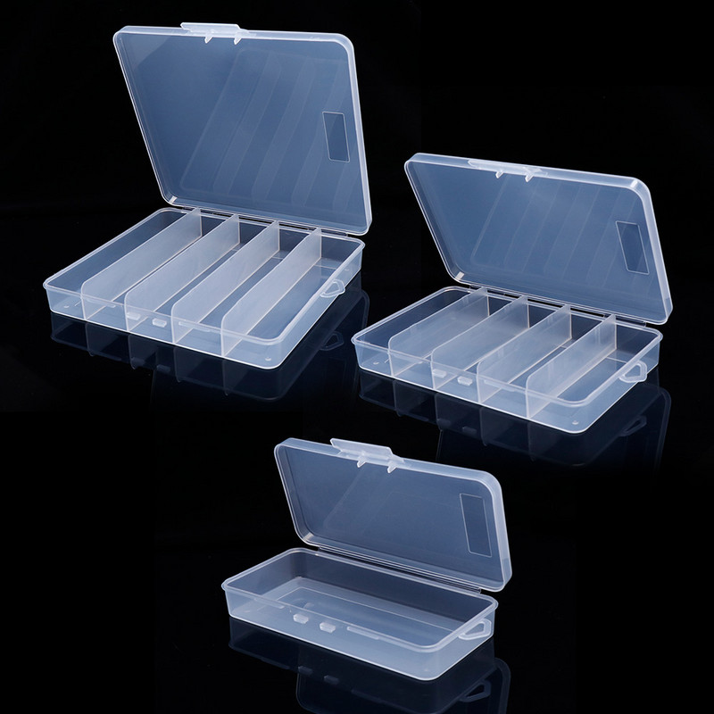 VTAVTA 5 rekeszes horgászfelszerelés dobozok csalik csalik horgok tárolótok Nagy keménységű horgászszerszámok pontyhorgász tartozékok