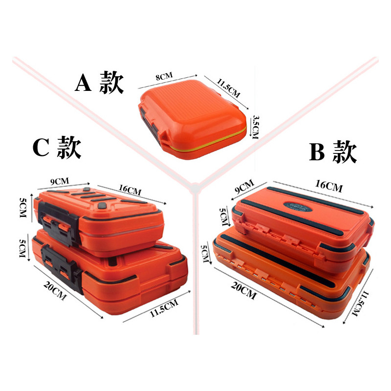 Hordozható horgászfelszerelés doboz 12 rekeszes mini tároló tok horgászcsali horog csali szerszám tároló doboz horgászfelszerelés tartozékok