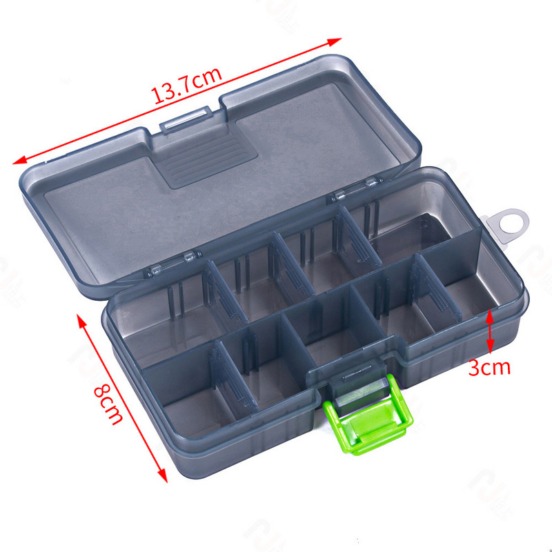 Nagy kapacitású hordozható többcélú tároló horgászszerszámtartó dobozok kellékdobozok műanyag csalitartozékok wobblerekhez nyári szerszámokhoz