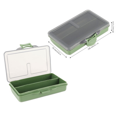 Carp Fishing Tools Box Κουτί αποθήκευσης Ξεχωριστό Fishing Line Box Hair Rig Board Fishline Hair Rig Κουτί δοχείου με 20 καρφίτσες