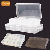 TAIYU cutie pentru pescuit cu momeală lingură momeală cârlig accesorii unelte cutie de depozitare cutie organizatoare pentru echipamente de pescuit cu muscă