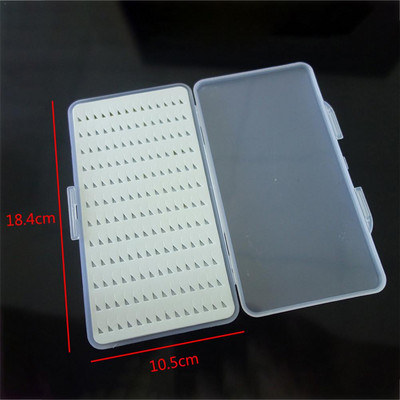 Háromszög alakú habos légy horgászcsali horgászfelszerelés doboz vízálló, tartós, széles felhasználási terület Kopásálló lerakódásgátló