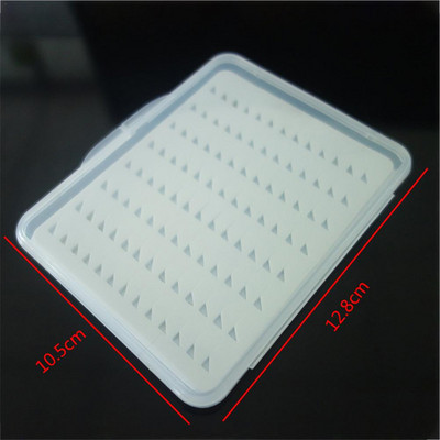 Háromszög alakú habos légy horgászcsali horgászfelszerelés doboz vízálló, tartós, széles felhasználási terület Kopásálló lerakódásgátló