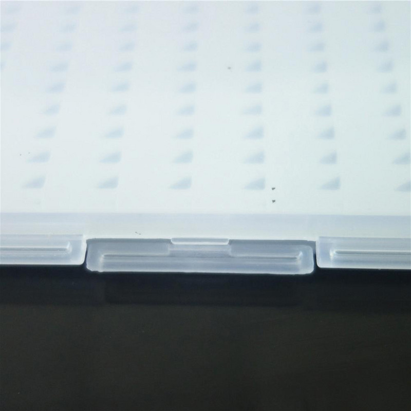 Háromszög alakú habos légy horgászcsali horgászfelszerelés doboz vízálló, tartós, széles felhasználási terület Kopásálló lerakódásgátló