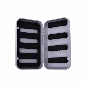 Portabale Fly Fishing Lure Spinner Spoon Bait Foam Box Trout Flies Fishook Fish Hook Hard EVA Storage Case Container Bag