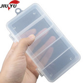 Κουτί θήκης αποθήκευσης 5 θέσεων Πλαστικό ψάρεμα δόλωμα γάντζος δόλωμα Μικρό κουτί αξεσουάρ Τετράγωνο κουτί με γάντζο ψαρέματος Απαραίτητο για εξωτερικούς χώρους