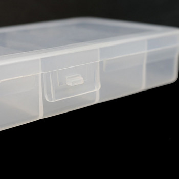 Κουτί θήκης αποθήκευσης 5 θέσεων Πλαστικό ψάρεμα δόλωμα γάντζος δόλωμα Μικρό κουτί αξεσουάρ Τετράγωνο κουτί με γάντζο ψαρέματος Απαραίτητο για εξωτερικούς χώρους