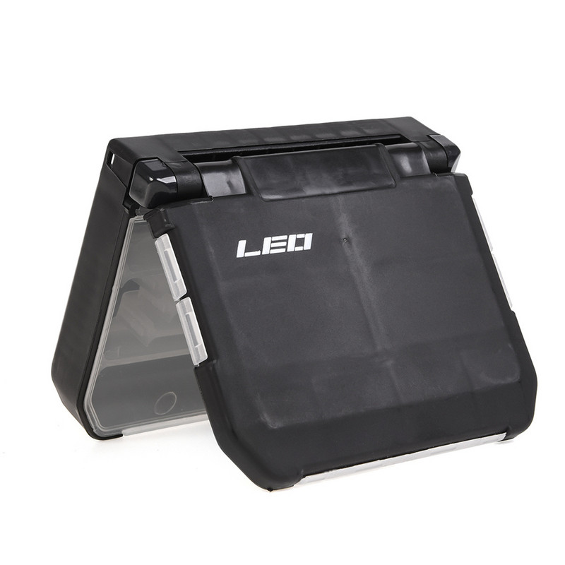 Poolautomaatne avamis- ja sulgemistarvikute kast Konksuhammustuse plii tööriistakast Püügivahendite kast Pesca väike suur varustuskarp