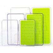 Veekindel paksendatud kalapüügi landid, kaasaskantav kärbsesööda hoiukoht, ümbris, konteiner, kalapüügitarvete tööriistad.