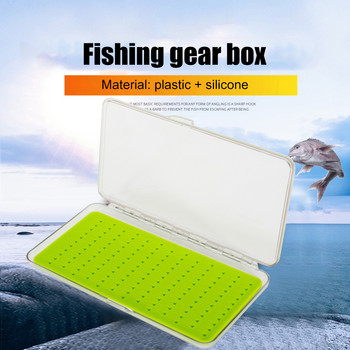 Водоустойчива удебелена кутия за риболовни примамки Преносим органайзер за съхранение на стръв за мухи Калъф Контейнер Риболовни принадлежности Инструменти Аксесоари