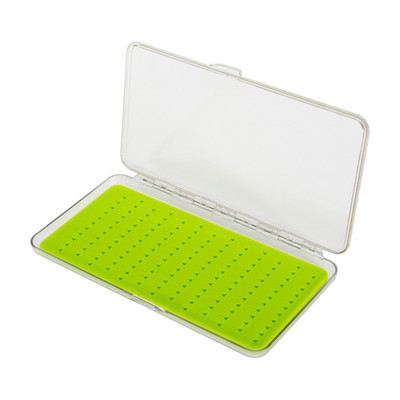 Veekindel paksendatud kalapüügi landid, kaasaskantav kärbsesööda hoiukoht, ümbris, konteiner, kalapüügitarvete tööriistad.