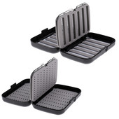 Cutie pentru muște cu două laterale Naluci de pescuit Momeli Muște Cutie de depozitare pentru unelte de pescuit Cutii impermeabile pentru pescari