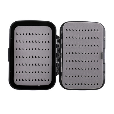 Cutie pentru muște cu două laterale Naluci de pescuit Momeli Muște Cutie de depozitare pentru unelte de pescuit Cutii impermeabile pentru pescari