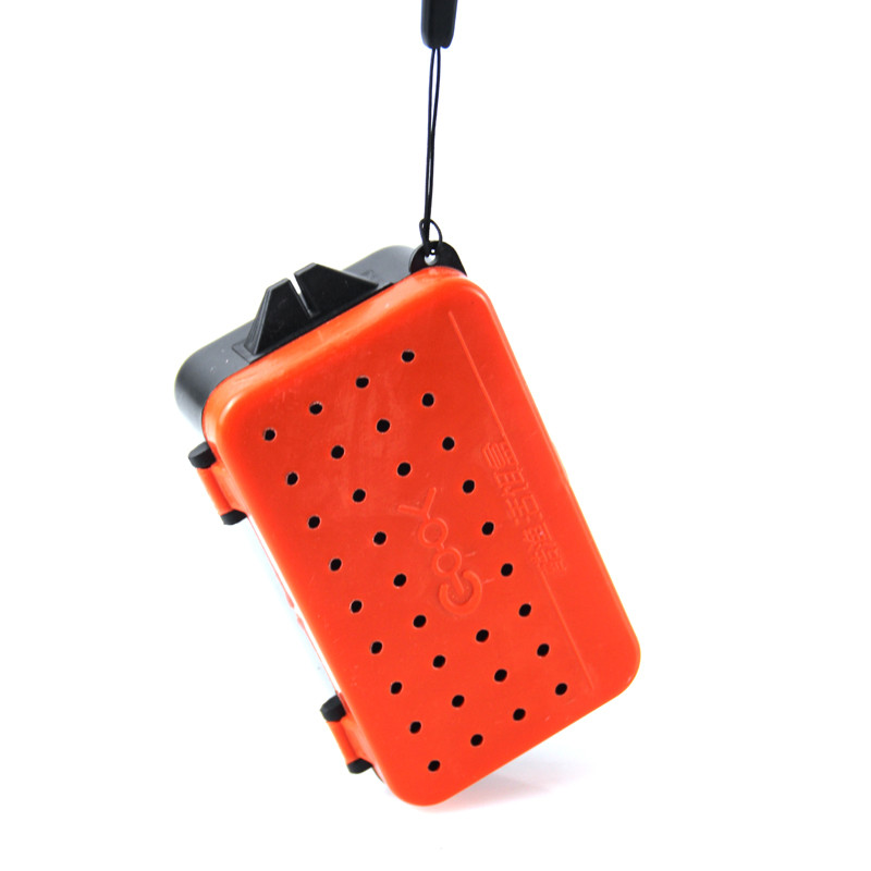 1/2BUC Compartimente Cutie de Pescuit 10 * 6 * 3.2Cm Plastic Momeală Vierme Vierme Momeală Mușcă Crap Accesorii Cutie Accesorii X093