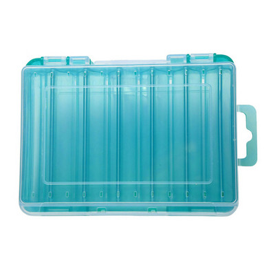 Кутия за риболов 12 отделения Калъф за съхранение на кука за примамка Двустранна водоустойчива Кутия за рибни принадлежности Контейнер за инструменти Аксесоари