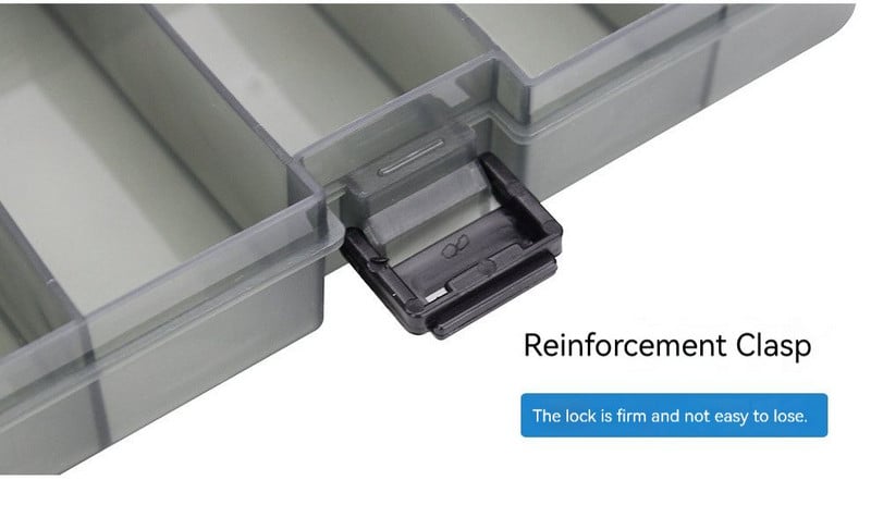 PRO BEROS 5/10 rekeszes horgászfelszerelés dobozok horgászcsali doboz szervező horgászcsali tároló tok Pesca szerszámkészlet