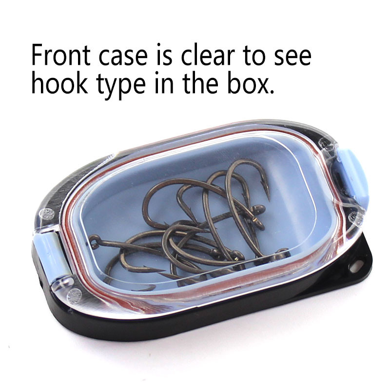 1 vnt. Karpių žvejybos reikmenys Karpio kabliuko dėžutė Drėgmei atspari nešiojama su magnetiniu kabliu priedai.