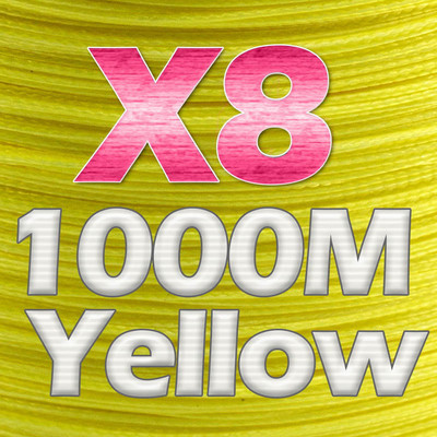 JOSBY 8 pīts makšķerēšanas aukla 1000M daudzpavedienu PE 4 pavedienu makšķerēšanas aukla 10LB-85LB spēcīga Japānas tehnoloģija oranža 9 krāsas