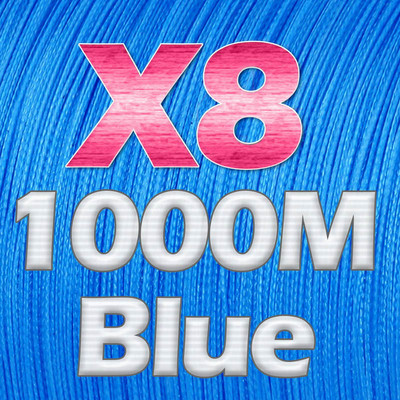 JOSBY 8 pīts makšķerēšanas aukla 1000M daudzpavedienu PE 4 pavedienu makšķerēšanas aukla 10LB-85LB spēcīga Japānas tehnoloģija oranža 9 krāsas