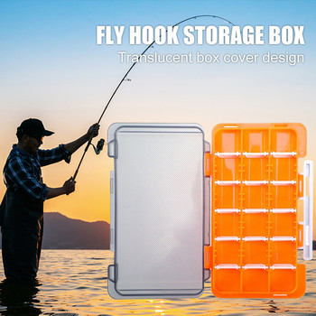 Πολλαπλών λειτουργιών Bait Lure Hook Boxes Αδιάβροχα φορητά εργαλεία για ψάρια Διαμερίσματα οργάνωσης αποθήκευσης Αφαιρούμενα διαχωριστικά Εργαλείο ψαρέματος