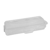 Кутия за органайзер за примамки 12 решетки Видима кутия за съхранение на мъниста Издръжливо отделение Контейнер за съхранение Органайзери за занаяти за такъми Инструменти