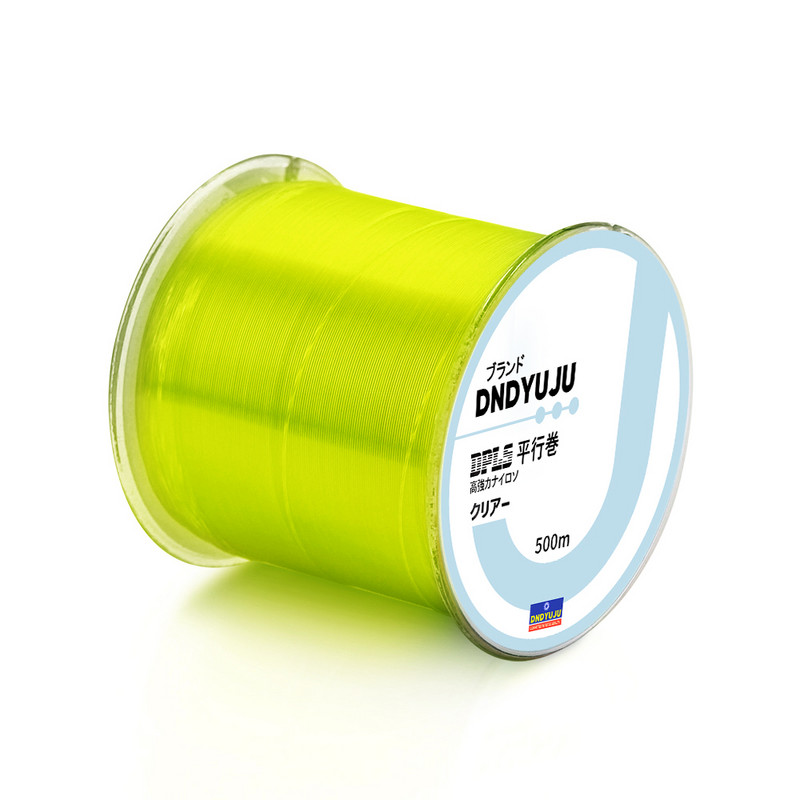 DNDYUJU 500M Nylon Fishing Line Monofilament Material from Japan Multiple Color Lake River Carp Line Ψάρεμα αλμυρού νερού